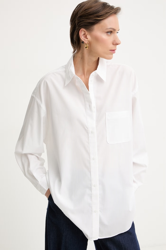 Armani Exchange cămașă pentru femei alb XW002034.AF21535