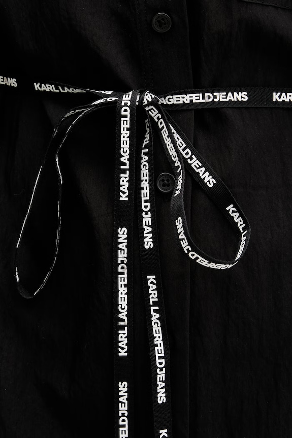 Košeľa Karl Lagerfeld Jeans B2W11022 čierna