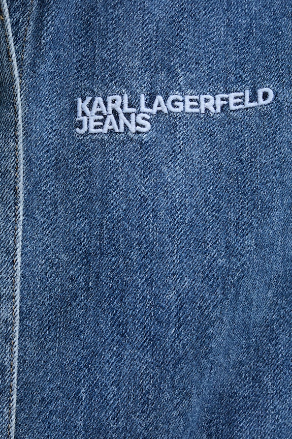 Karl Lagerfeld Jeans koszula damska jeansowa B2W11024 niebieski