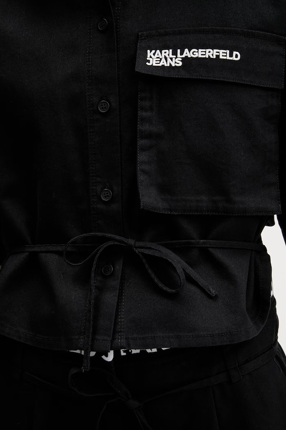 Karl Lagerfeld Jeans dámska Košeľa B2W11021 čierna