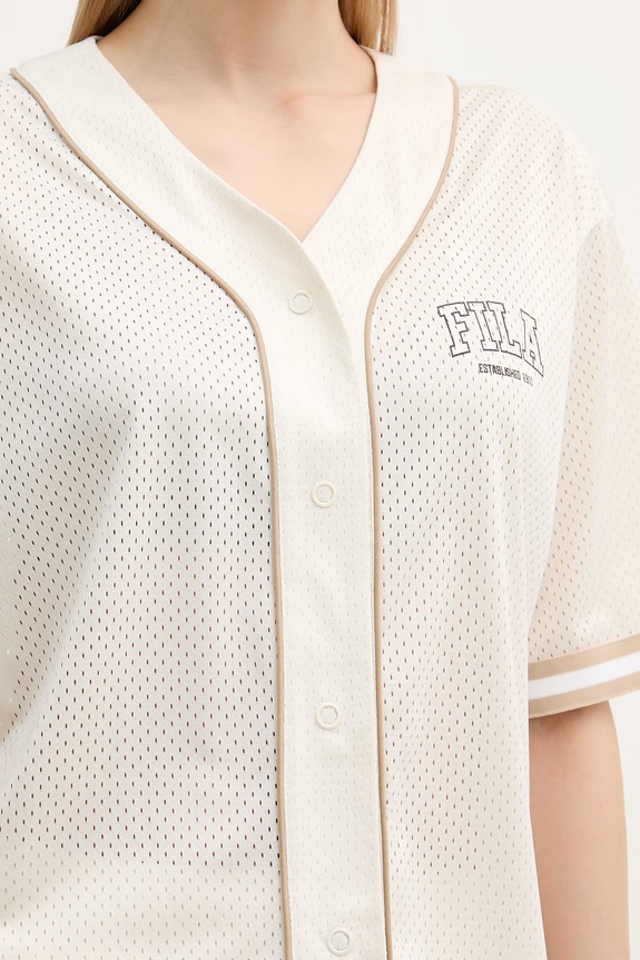 Fila πουκάμισο γυναικείο VILLANOVA FAW1297 μπεζ