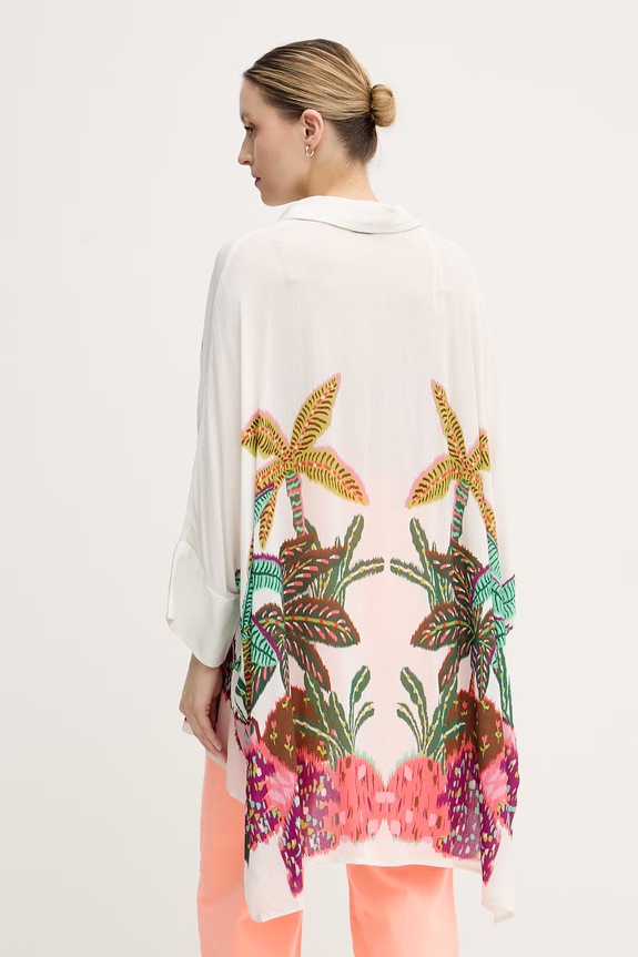 Abbigliamento Lola Casademunt camicia da donna in viscosa LS2615014 bianco