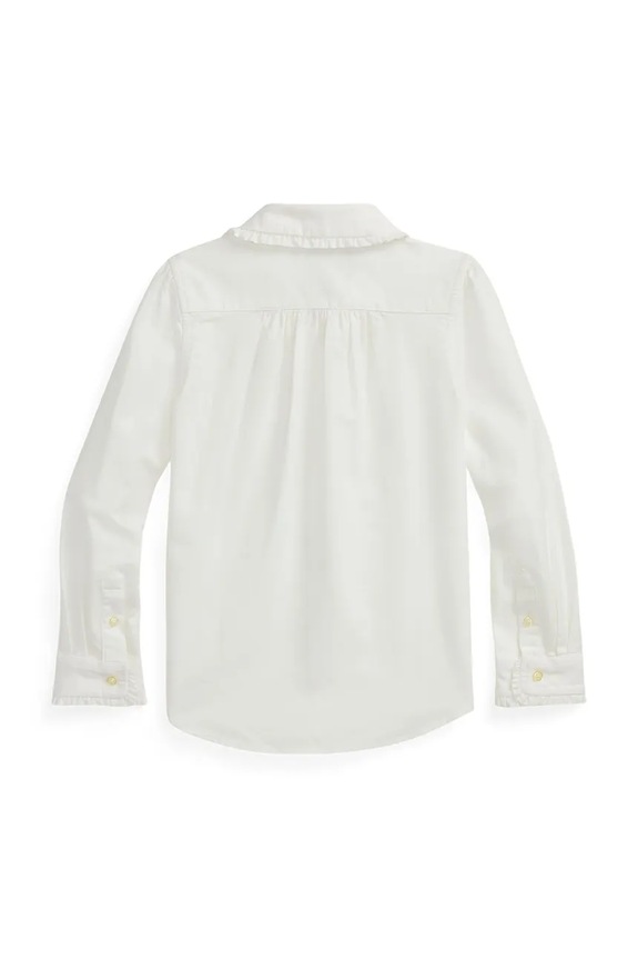 Polo Ralph Lauren koszula bawełniana dziecięca 312929954004 biały SS26
