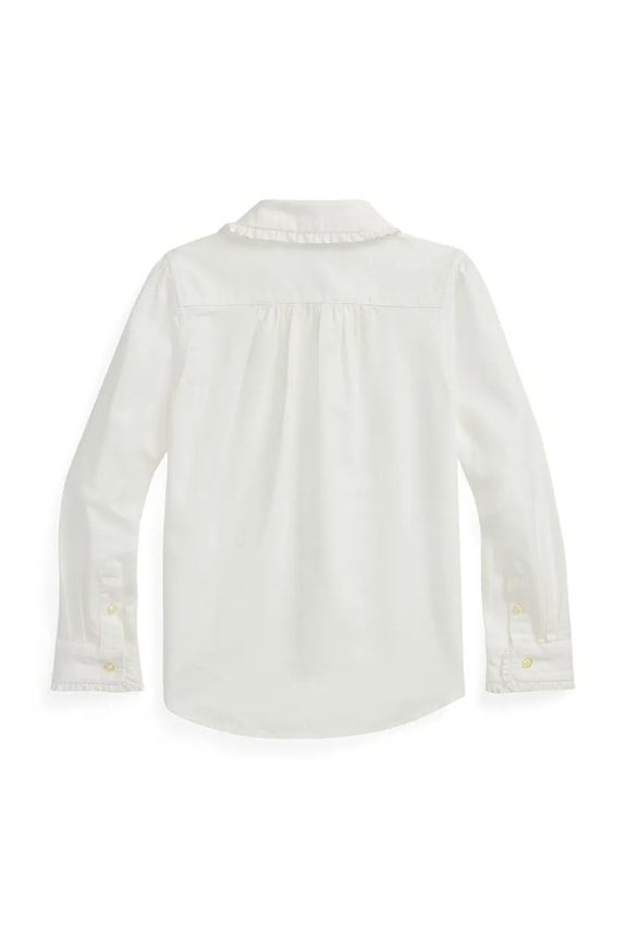 Polo Ralph Lauren koszula bawełniana dziecięca 312929954004 biały SS26