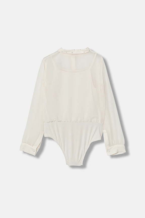 Guess cămașă copii J6RH03.WA2T0.PPY2 bej SS26