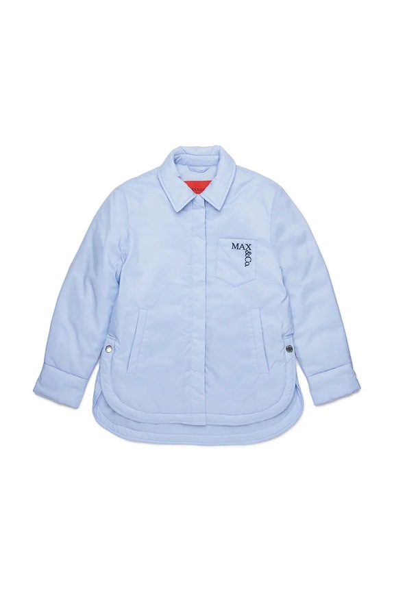 MAX&Co. kurtka dziecięca MAXJ49F JACKET bez kaptura niebieski MX0276.MX099