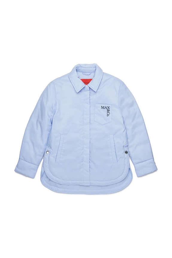 MAX&Co. kurtka dziecięca MAXJ49F JACKET bez kaptura niebieski MX0276.MX099