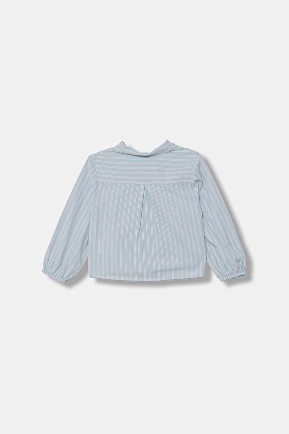 United Colors of Benetton košeľa detská bavlnená 50N7GQ030.P.Stagionale modrá SS26
