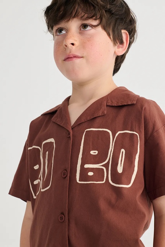 Bobo Choses cămașă de bumbac pentru copii 126AC141