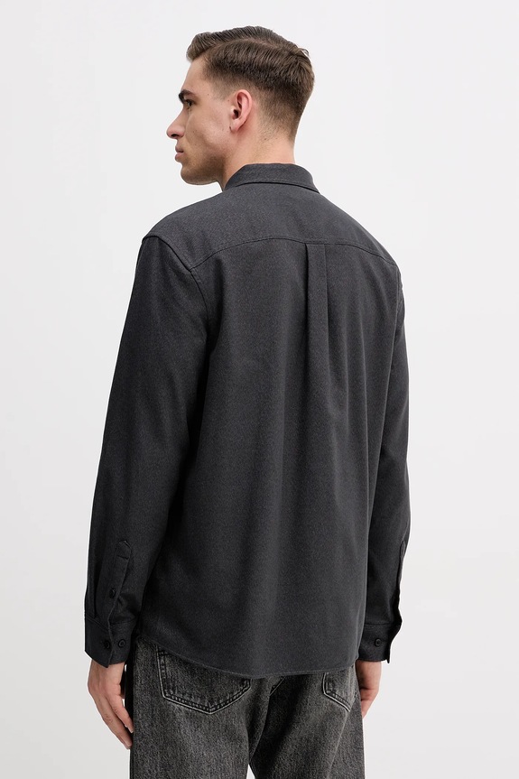 Îmbrăcăminte Calvin Klein Jeans cămașă din bumbac LV14RE112G gri