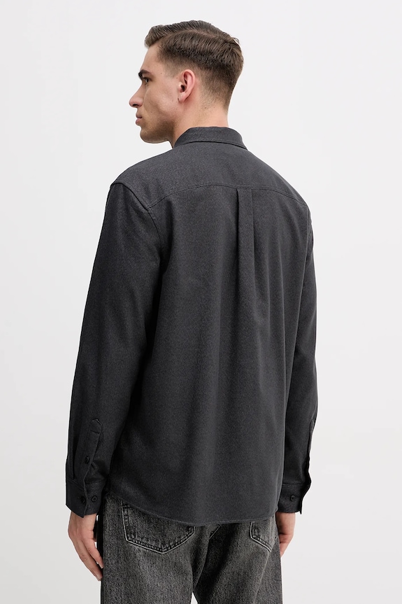 Îmbrăcăminte Calvin Klein Jeans cămașă din bumbac LV14RE112G gri