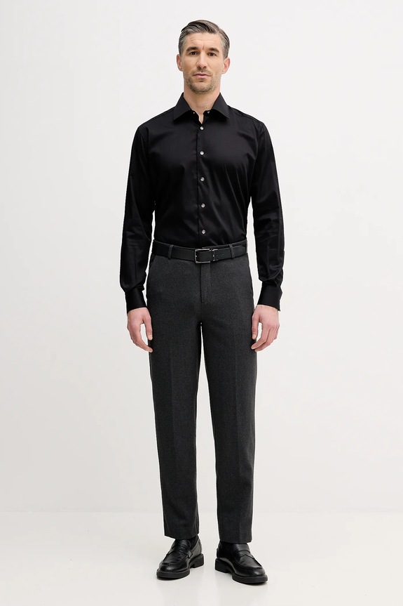 Karl Lagerfeld cămașă 561666.605100 negru SS26