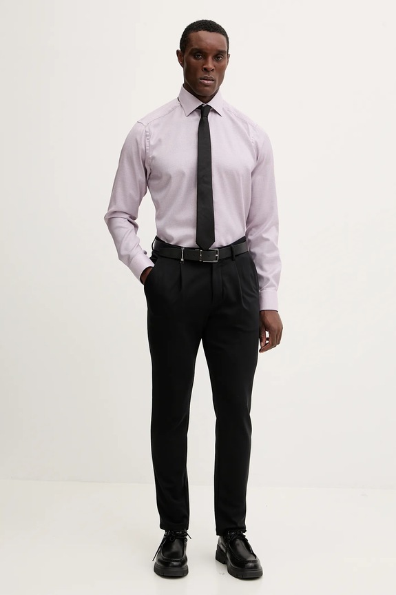 Eton camicia in cotone 100014410 violetto SS26