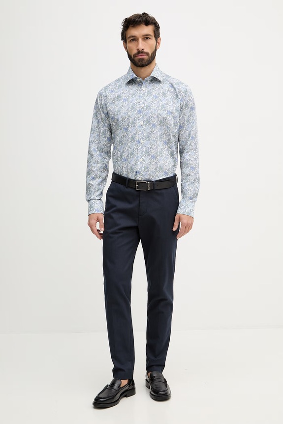 Eton camicia in cotone 100014841 blu SS26