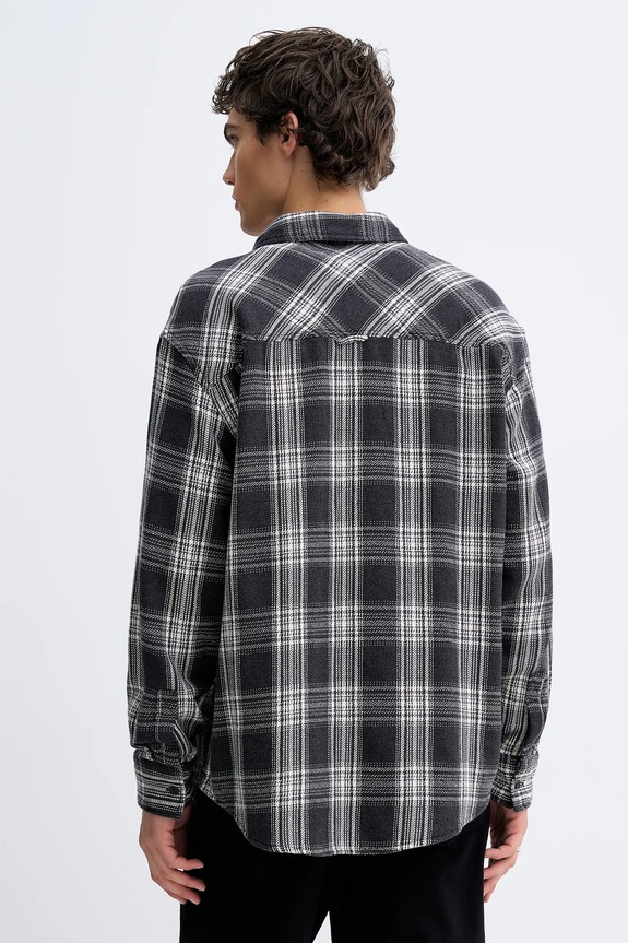 Odzież Tommy Jeans koszula bawełniana DM0DM22411 szary