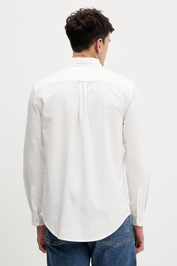 Îmbrăcăminte Tommy Jeans cămașă din bumbac DM0DM22836 bej