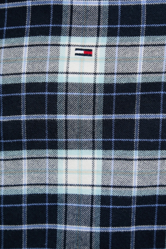 Tommy Jeans cămașă din bumbac DM0DM22839 bleumarin