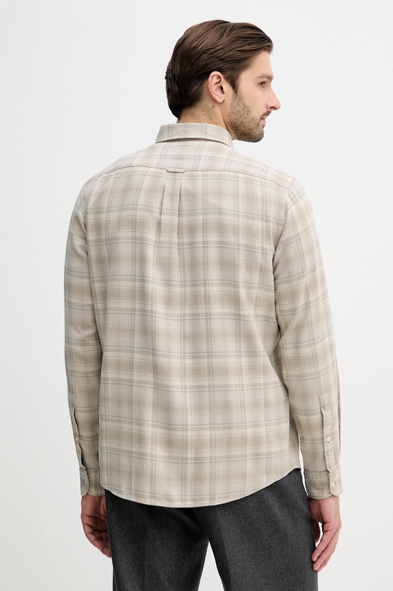 Abbigliamento BOSS Orange camicia in cotone Rickert_M 50552983 beige