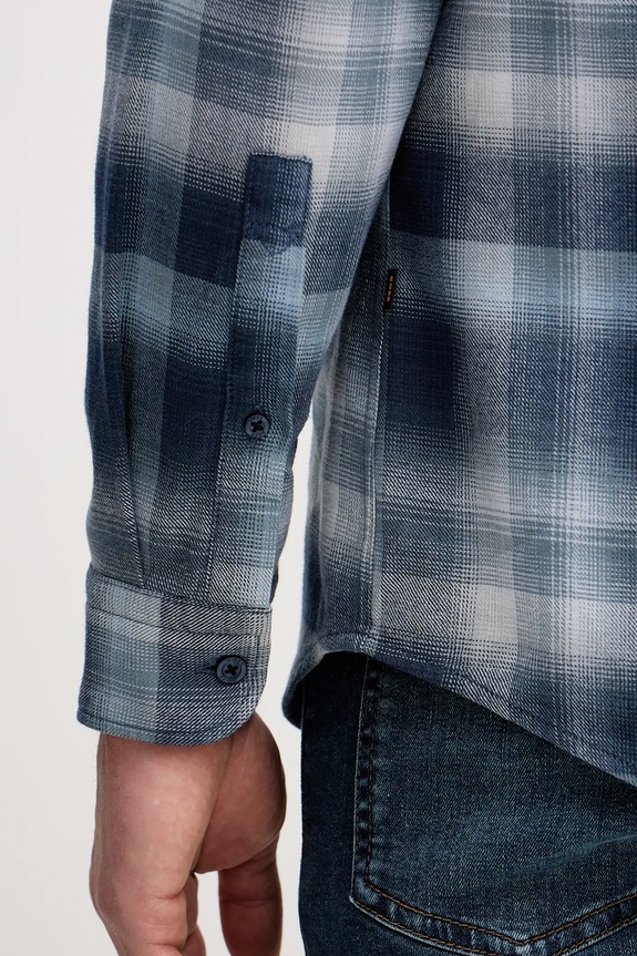 BOSS Orange camicia in cotone Rickert_M 50552983 blu