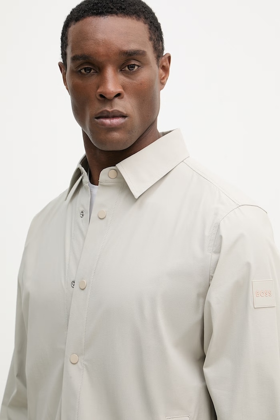 Куртка BOSS Orange Leldon_M серый 50553710