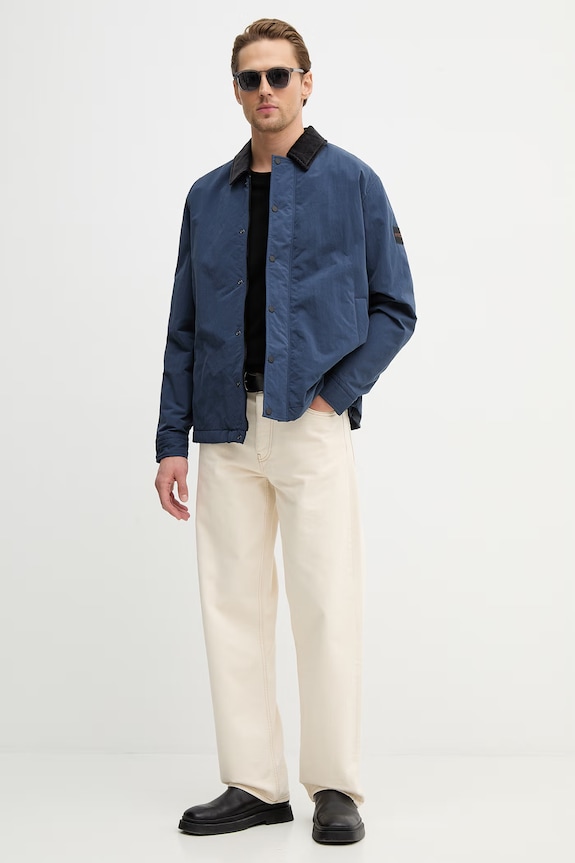 BOSS Orange geacă Leldon-zip_M 50555367 bleumarin SS26