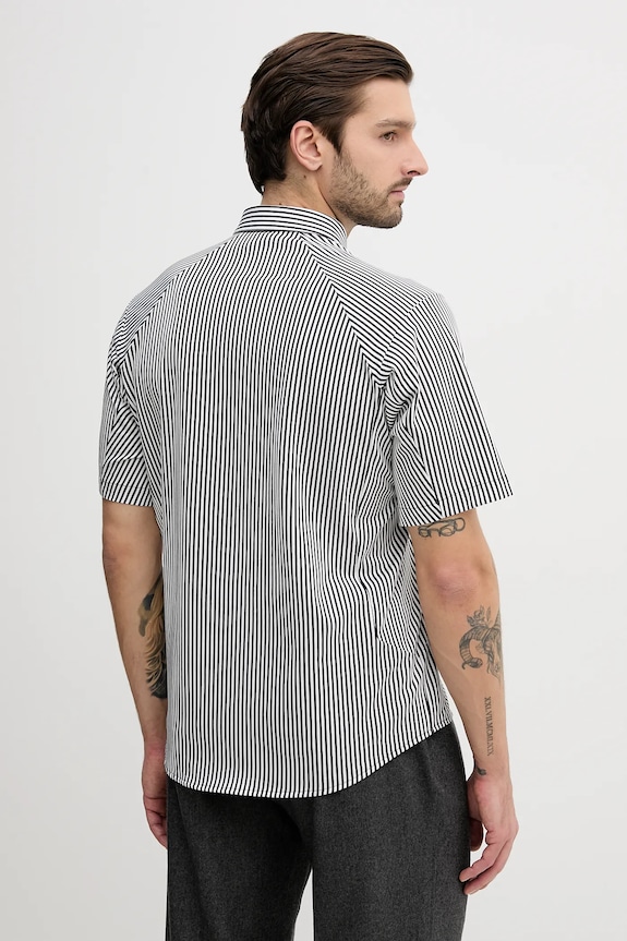 Îmbrăcăminte BOSS Green cămașă de bărbați din bumbac ST_Excurse S 50554450 negru