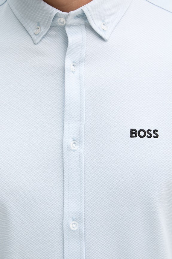 BOSS Green cămașă pentru bărbați din bumbac ST_Motion L 50555946 albastru