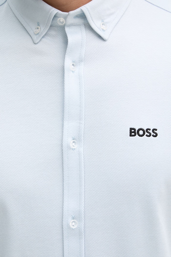 BOSS Green cămașă pentru bărbați din bumbac ST_Motion L 50555946 albastru