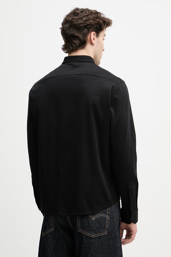 Îmbrăcăminte BOSS Green cămașă pentru bărbați de bumbac ST_Motion L 50555946 negru