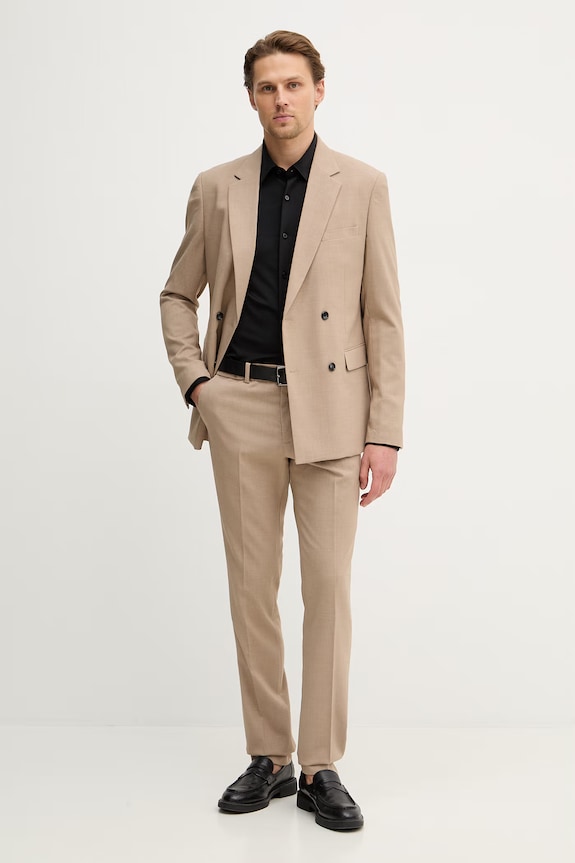 Košeľa BOSS P-ROAN-K-F-261 50556796 čierna SS26