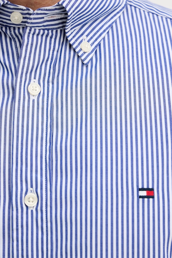 Bavlnená košeľa Tommy Hilfiger MW0MW41403 modrá