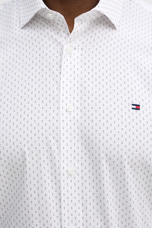 Bavlnená košeľa Tommy Hilfiger MW0MW41660 biela