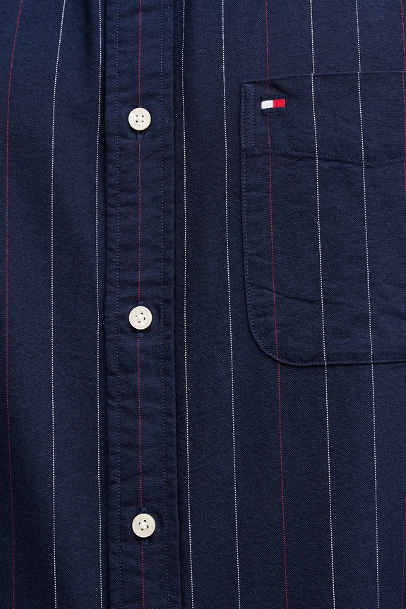 Bavlnená košeľa Tommy Hilfiger MW0MW41694 tmavomodrá
