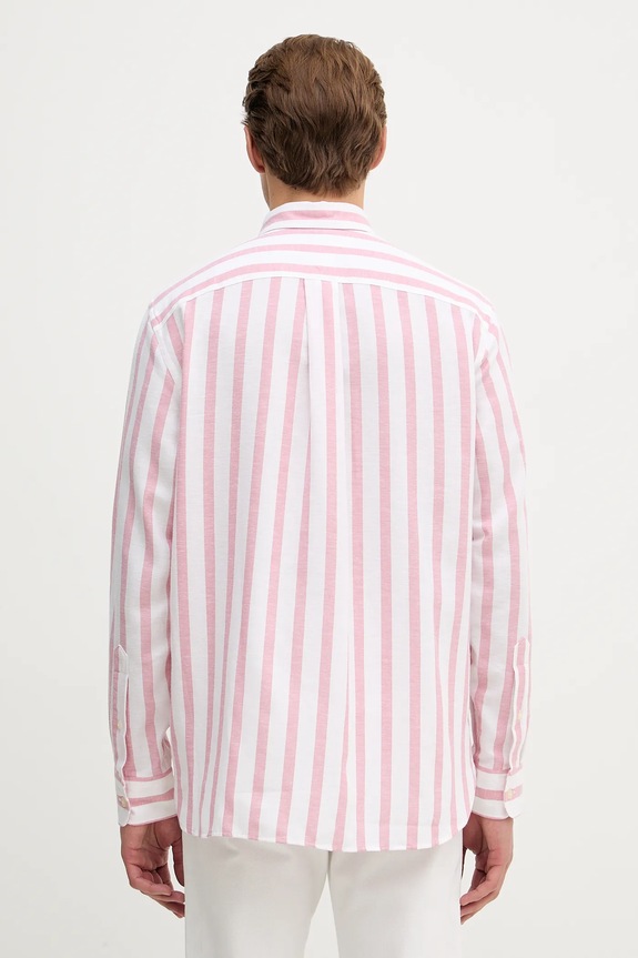 Odzież Tommy Hilfiger koszula MW0MW41687 różowy