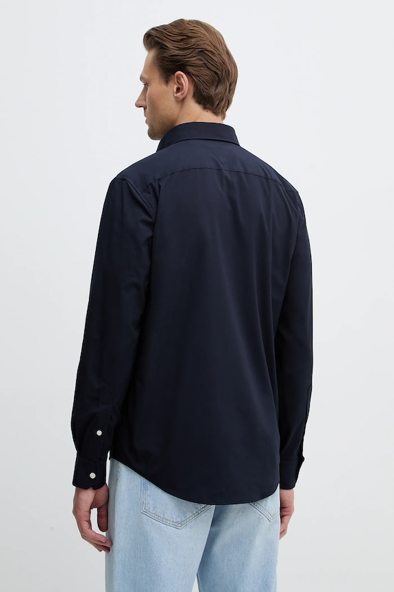 Ρούχα Πουκάμισο Tommy Hilfiger MW0MW41769 σκούρο μπλε