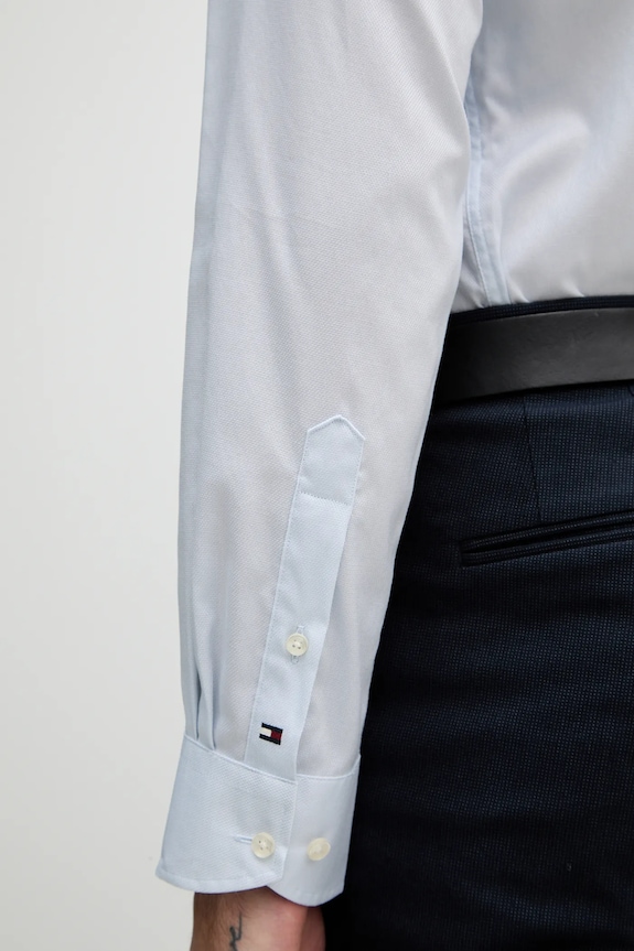 Košeľa Tommy Hilfiger MW0MW41827 modrá
