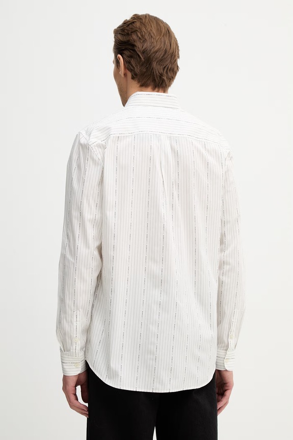 Abbigliamento Guess camicia in cotone M6RH71.WK001 bianco