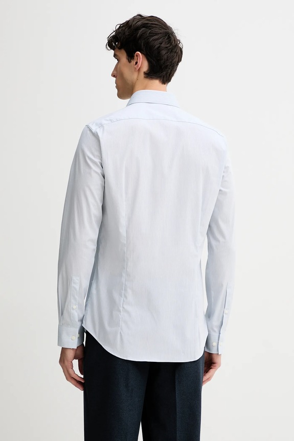 Ρούχα Πουκάμισο Calvin Klein LV019EU080 μπλε