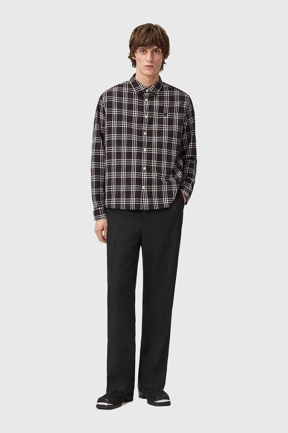 Βαμβακερό πουκάμισο AllSaints M069SD