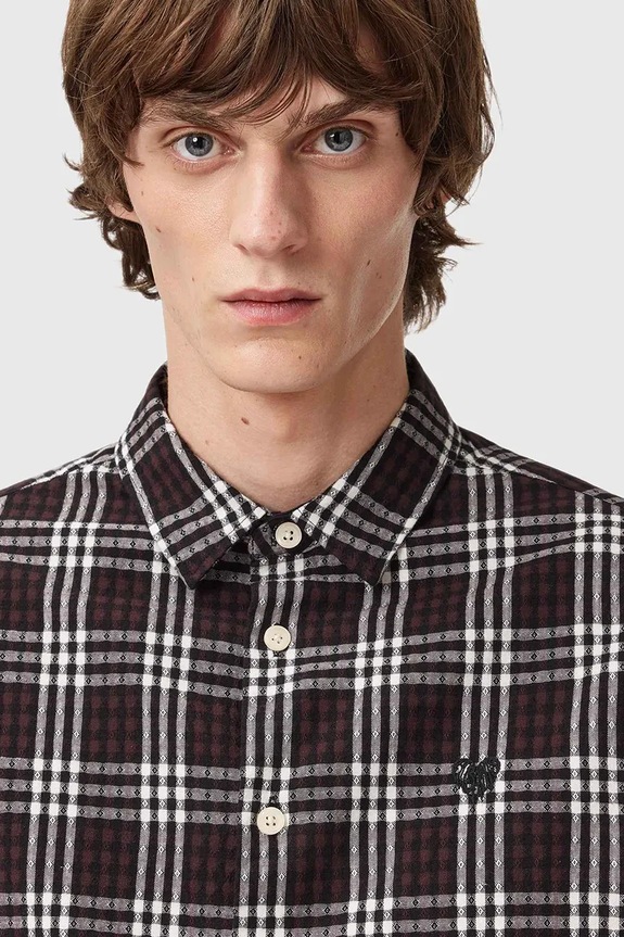 Βαμβακερό πουκάμισο AllSaints M069SD