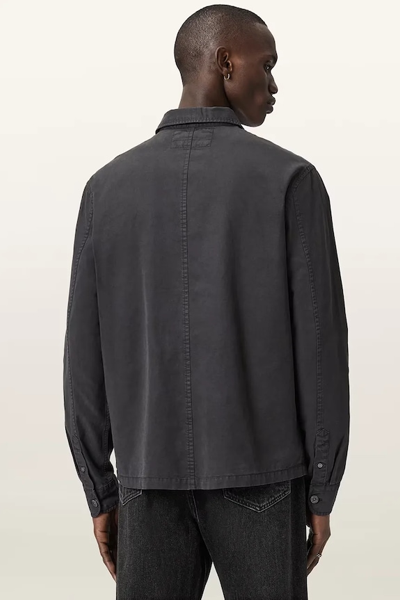 Srajca AllSaints M076SD siva SS26