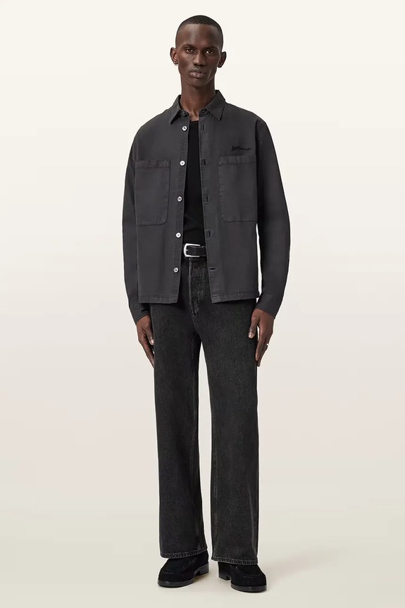 Srajca AllSaints M076SD siva