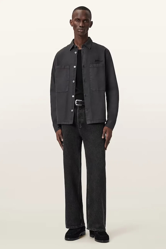 Srajca AllSaints M076SD siva