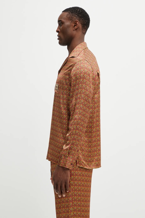 Drôle de Monsieur koszula Chemise Paisley J.SH233.VI027.RD czerwony SS26