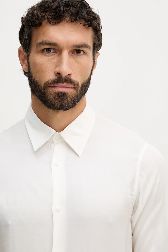 Armani Exchange cămașă bej XM001817.AF13235
