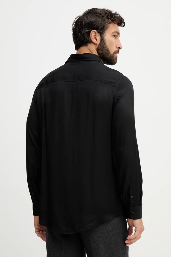 Îmbrăcăminte Armani Exchange cămașă XM001817.AF13235 negru