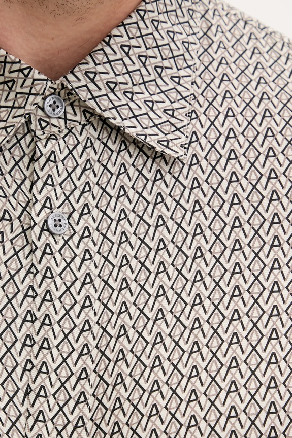 Armani Exchange cămașă XM001821.AF13235 negru