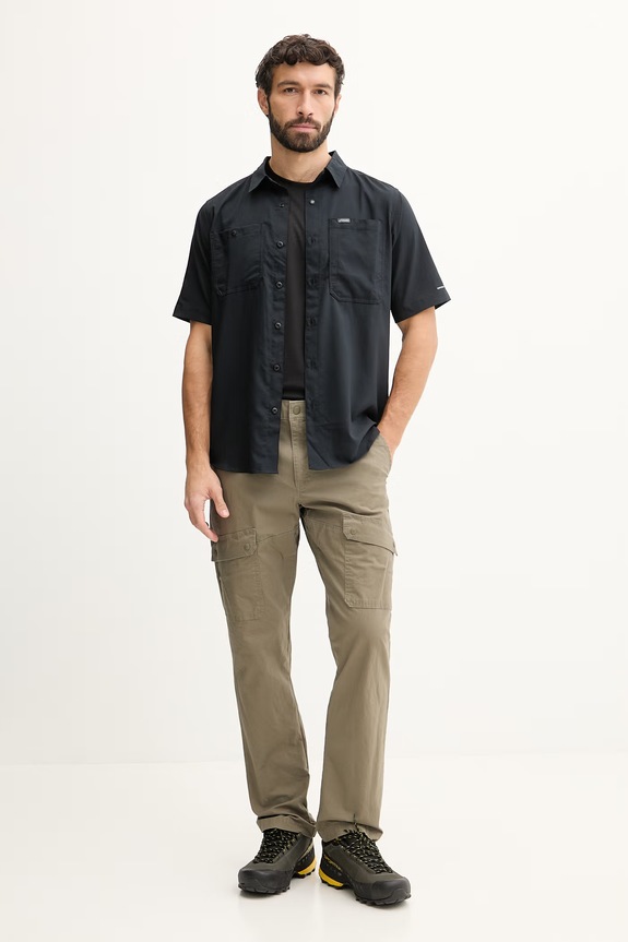 Πουκάμισο outdoor Columbia Silver Ridge 2157323 μαύρο SS26