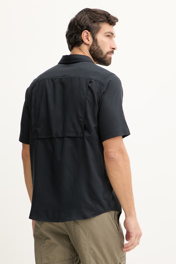 Ρούχα Πουκάμισο outdoor Columbia Silver Ridge 2157323 μαύρο