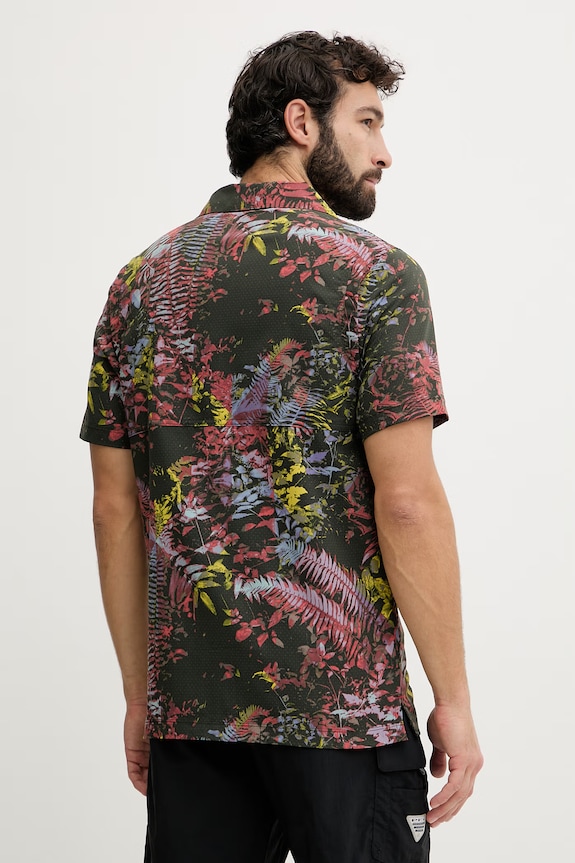 Abbigliamento Columbia camicia da uomo Tech Trail 2118605 verde